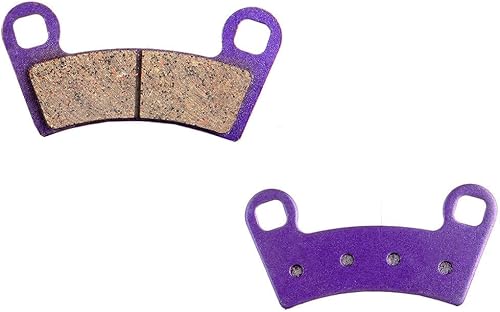 Miniatura 4 de SCITOO Pastillas de freno FA456 para Polaris Outlaw 450 2009-2010 pastillas de freno delanteras de fibra de carbono