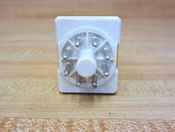 IDEC RR2P-ULAC120V 120 VAC Coil, 2 Poles DPDT, 50/60 HZ, 8 PIN Terminal, Power Relay, RR Series, Rugged Industrial 10 AMP, with LED Indicator