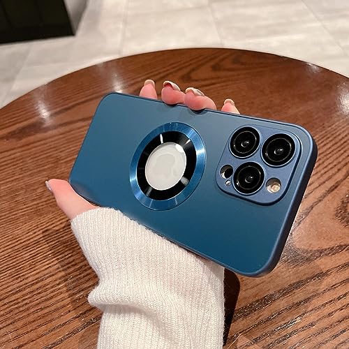 Coque magnétique iPhone 13 Pro protection objectif verre mat - 7