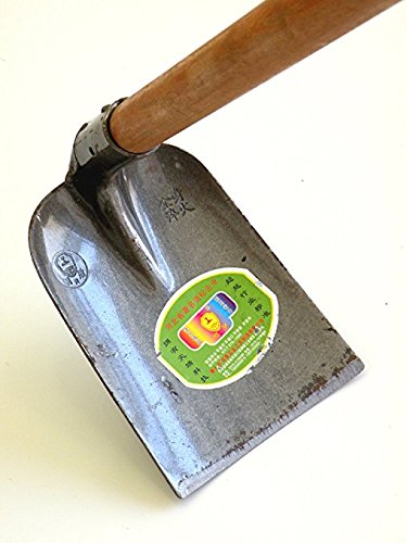 Solidaim Forged Warren Hoe,Professional Heavy Duty Handle for the Eye Hoe Head-Tough Pure