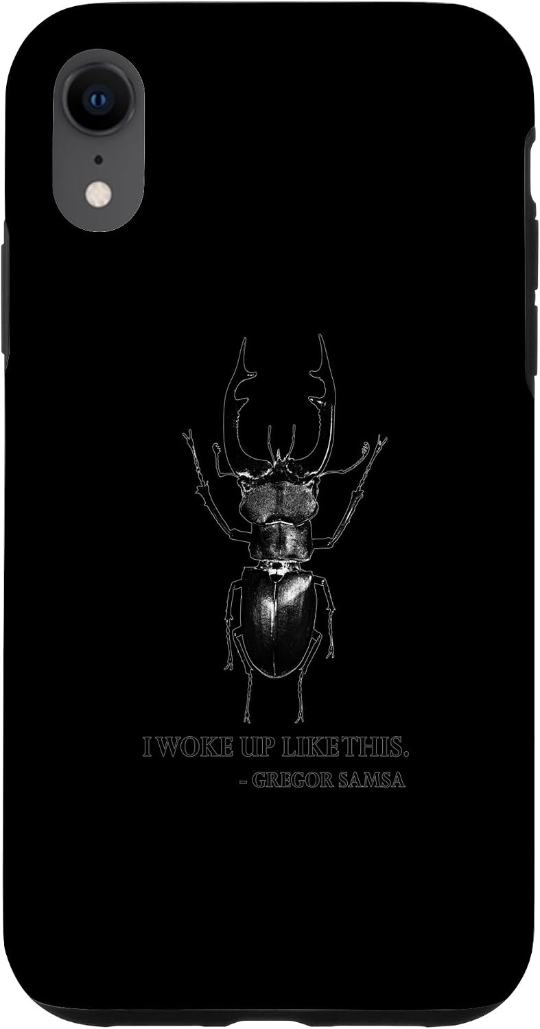 Franz Kafka The Transformation Literature Beetle Case for iPhone XR