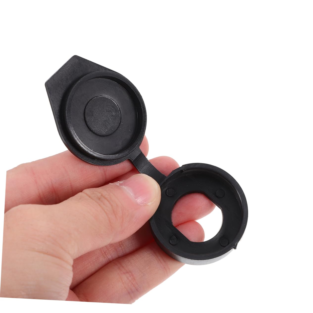 8pcs Door Keyhole Lock Dust for Distribution Box Control Cabinet Electrical Equipment Easy to Install