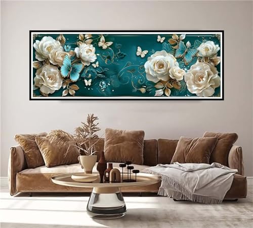 Point de Croix Broderie Diamant Toile Grand Format Lisible Sans Effort - 2