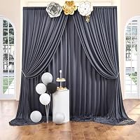 Tenda Sfondo Lavanda 3×3 M – 2 Pannelli In Poliestere Senza Pieghe – Per Matrimoni, Baby Shower, Compleanni E Foto