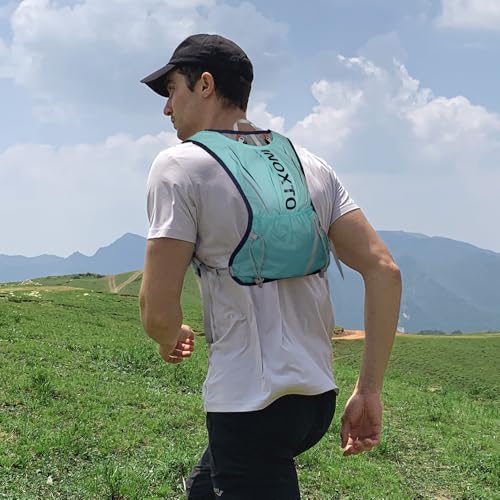 INOXTO Laufrucksack, 5L Leichter Trinkbeutel, geeignet für Outdoor-Wandern, Radwettbewerb, Bergsteiger-Trinkweste, Rucksack… – Ansicht 7