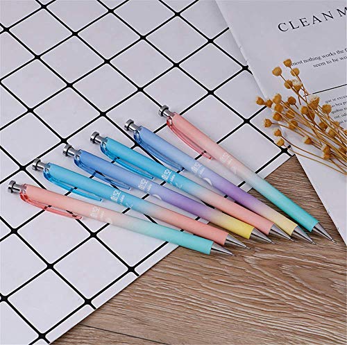 Schoolsupply Set Of 10 Cute Cartoon Stars Automatic Pencil Writing 0.5Mm Pencil Stationery School Supplies For Kids #TOP5