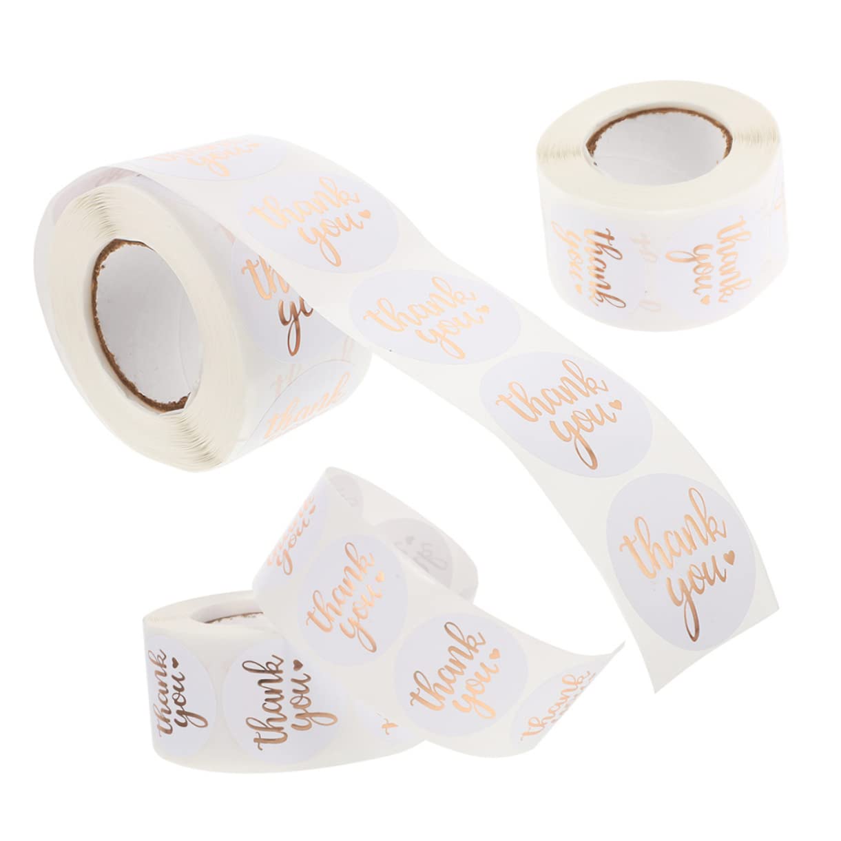 ARTIBETTER 3 Set Stamping Grazie Post Etichette Adesive Appiccicoso Tag Adesivi Borsa Bomboniere Matrimonio Adesivi Aziendali Etichetta Appiccicosa Per Buste 3 * 3