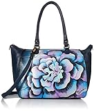 Hand painted original artwork. Genuine leather exterior and trim