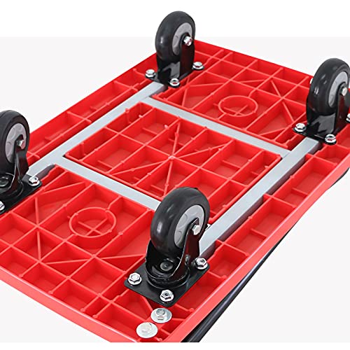Chariot à plateau pliable pour vos déménagements et courses