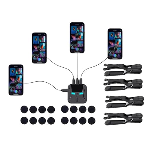 Phone Auto Clicker – Mobile Use Screen Tappers, Gameplay Simulated Finger Tapping Device | Automatic Screen Touch Tool, Interactive Repeater for Streaming Games Shopping Phone Reactions