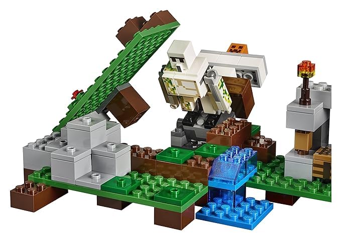 Image of Minecraft Iron Golem 21123 Multicolor (208 Pieces) - Shikshak Solutions