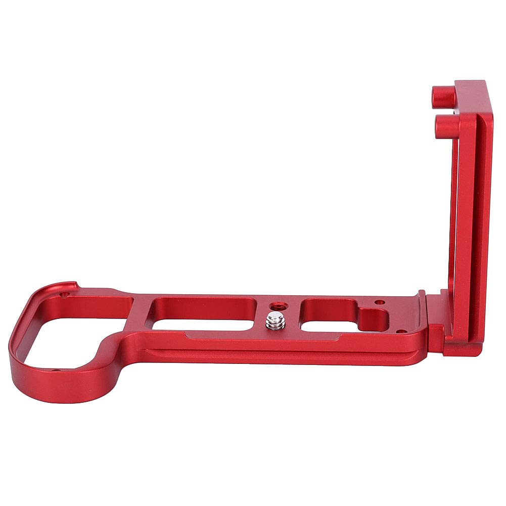 Topiky Red Vertical L Bracket Mount Quick Release Plate Hand Grip For Z6 Z7 Mirrorless Camera(Red)