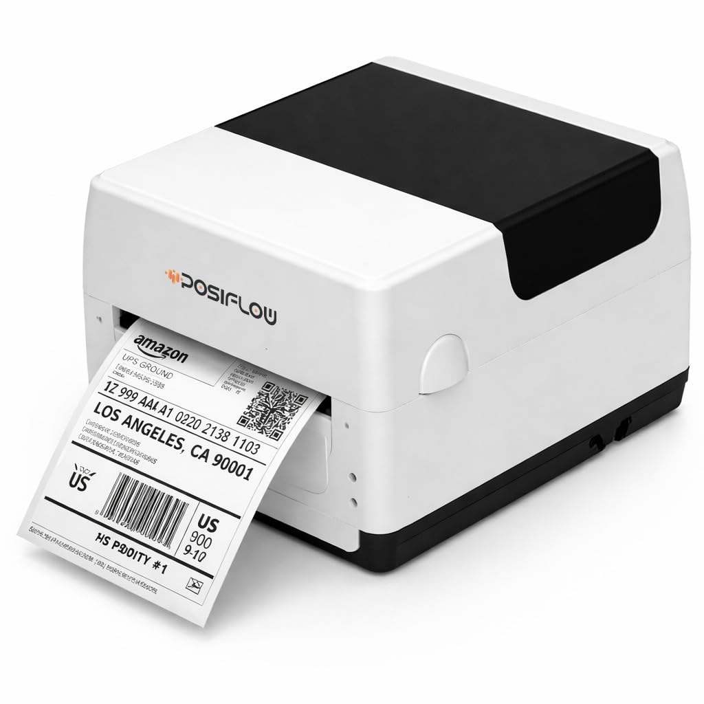 PSF-453 4-Inch Label Printer | for 4×6 & All Label Sizes | Prints Shipping, Barcode, Inventory & Product Labels | Fast, Clear & Long-Lasting | Bluetooth + USB | Works with Phone & Computer-image-49