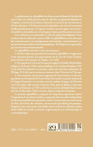 Premier Quodlibet (Bibliotheque Scolastique) (French and Latin Edition)