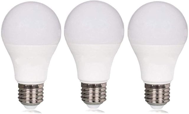 BAOMING Dusk to Dawn Sensor LED Light Bulbs 7W 630 Lumen Warm White 2700K, 60W Equivalent, Automatic On/Off,Suitable Used in Hallway, Yard, Porch, Patio, Garage Lighting,ES E27 Base 240V, 3-Pack