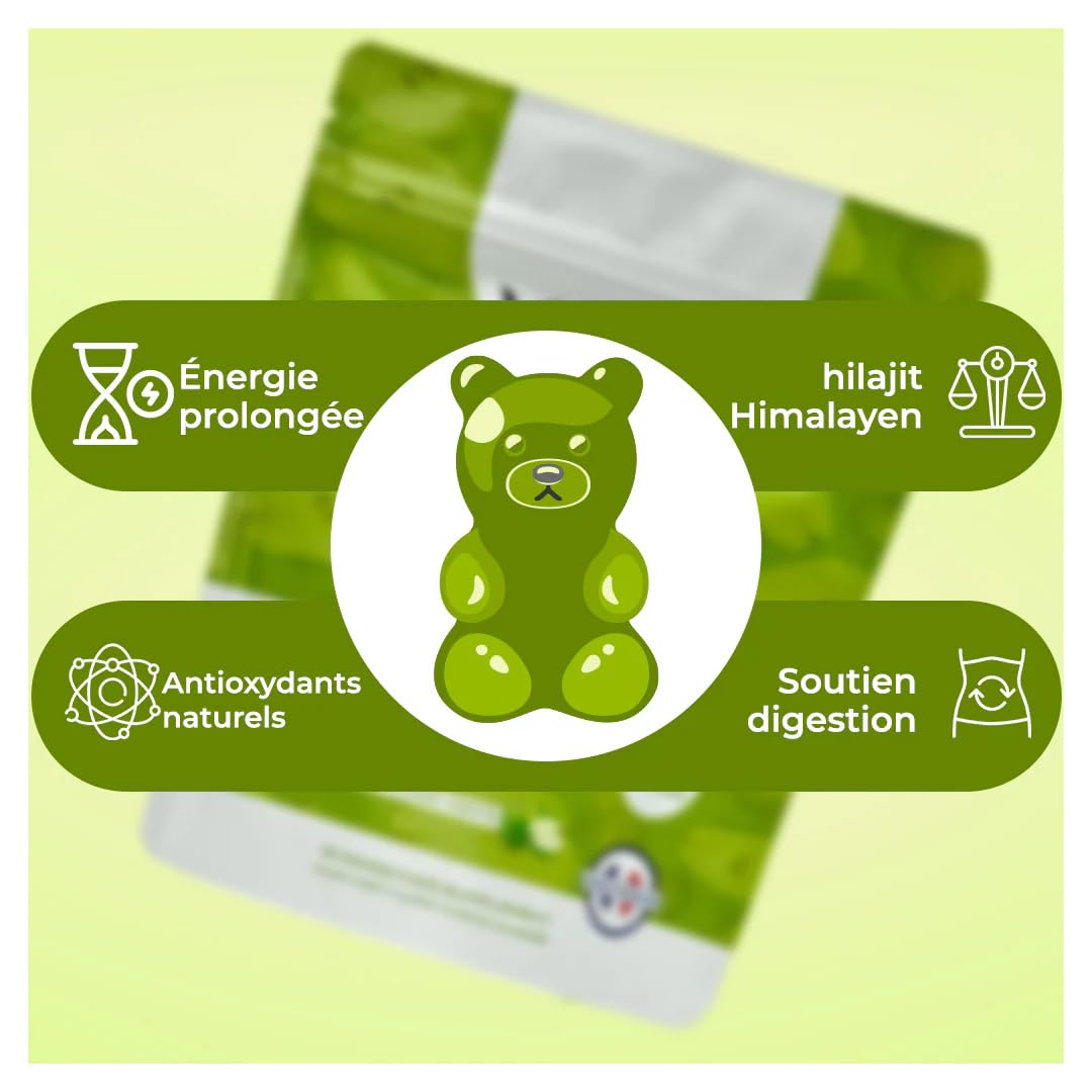 Gummies Graine de chia en sachet, Gummies Chia Minceur & Perte de Poids et de Tour de taille, Source de protéines, fibres et OMEGA 3, Complément alimentaire, Sans Sucre, 45 gummies, Goût Pomme