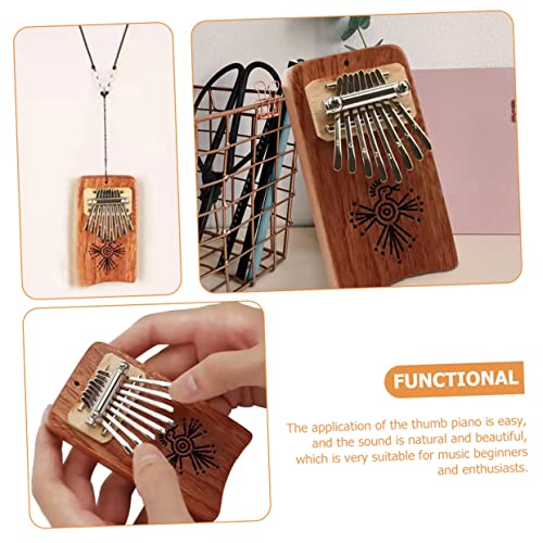 Vaguelly Piano Em Miniatura Marimba Instrumento Piano Para Crianças Mbira Piano De Dedo Portátil Pia