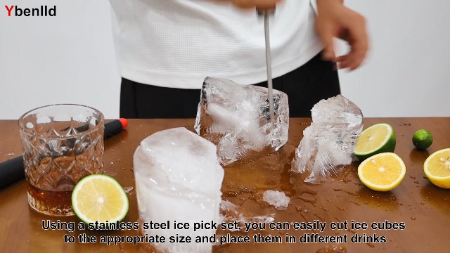 Amazon.com | 2 Pack Stainless Steel Ice Pick,Ybenlld 10inch Pick