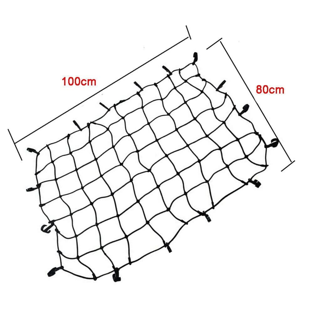 Siatka bagażowa 100 x 80 cm z haczykami Elastic Mesh