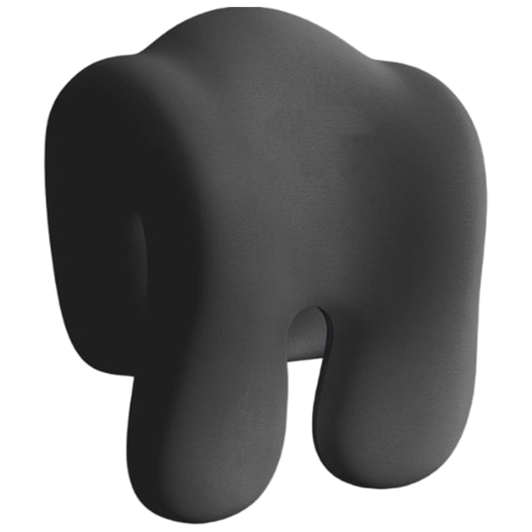 Peosaard Black Office Chair Headrest Attachment, Office Chair Headrest, 9.5X11.8x7.1 Inch 2-In-1 Memory Foam Desk Pillow ＆ Head Rest For