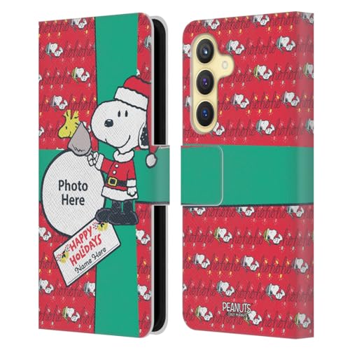 Cadeau Noël coque portefeuille Samsung S24 Peanuts personnalisable