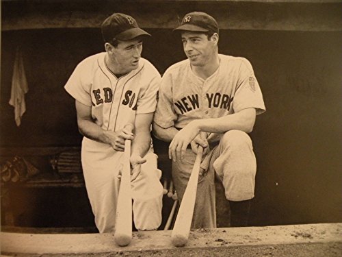 Ted Williams Joe DiMaggio Poster Art Photo Baseball Posters Artwork 11x14