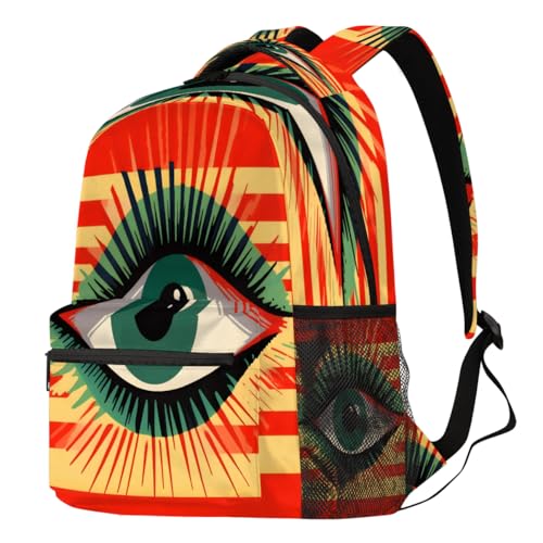 Sac à dos scolaire TropicalLife au motif aquarelle pour le quotidien