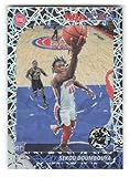 2019-20 Hoops Premium Stock Silver Laser Prizm #212 Sekou Doumbouya Detroit Pistons NBA Basketball Trading Card