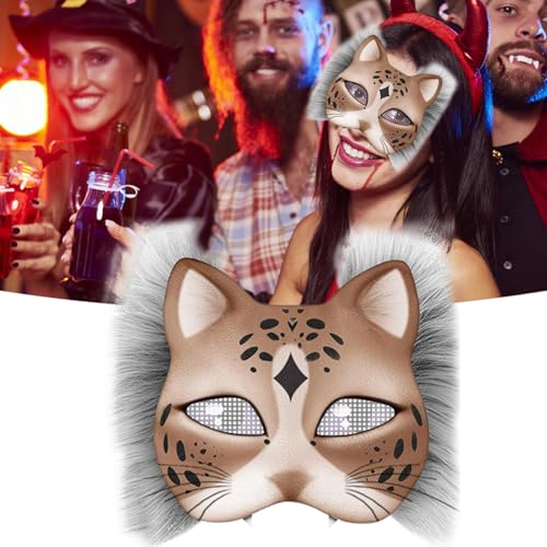 Kit fabrication masque de chat avec feuilles de maille et feutre