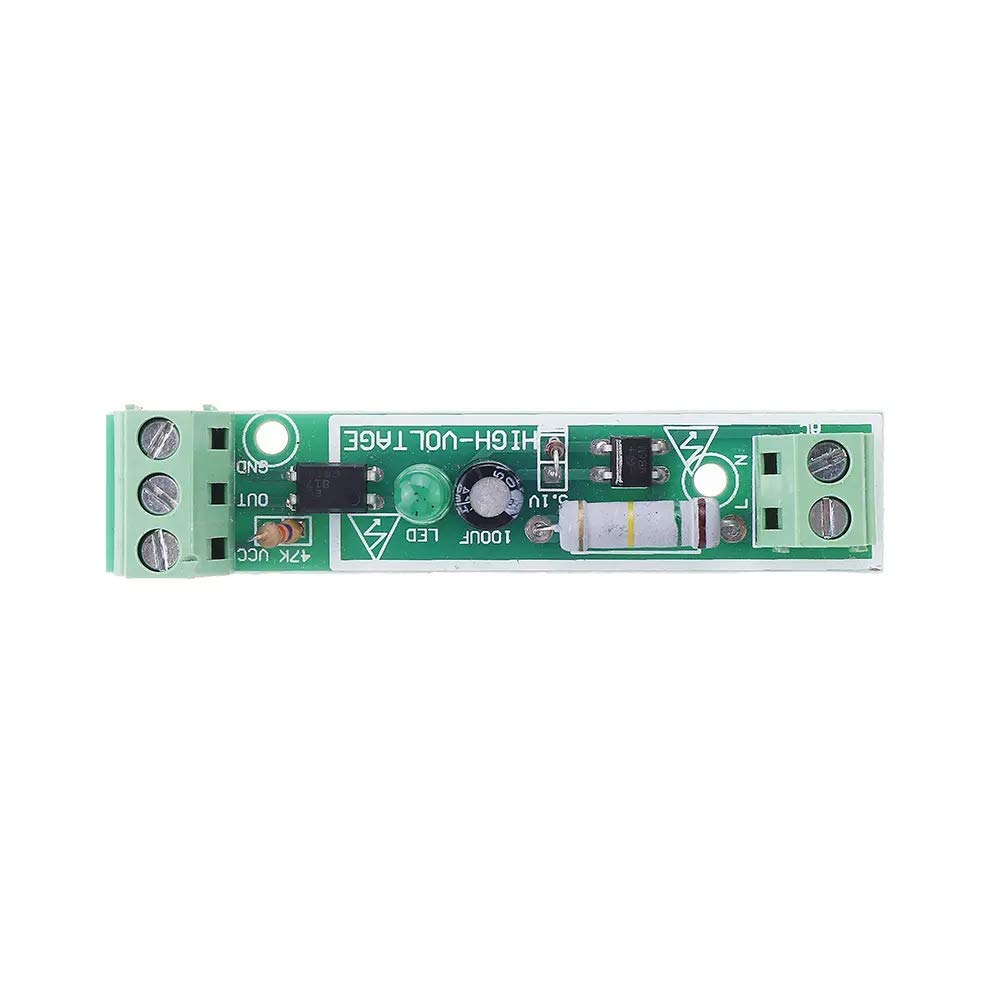 AC 220V 8 Kanal Optokoppler Isolation Spannung Prüfplatine MCU TTL für SPS
