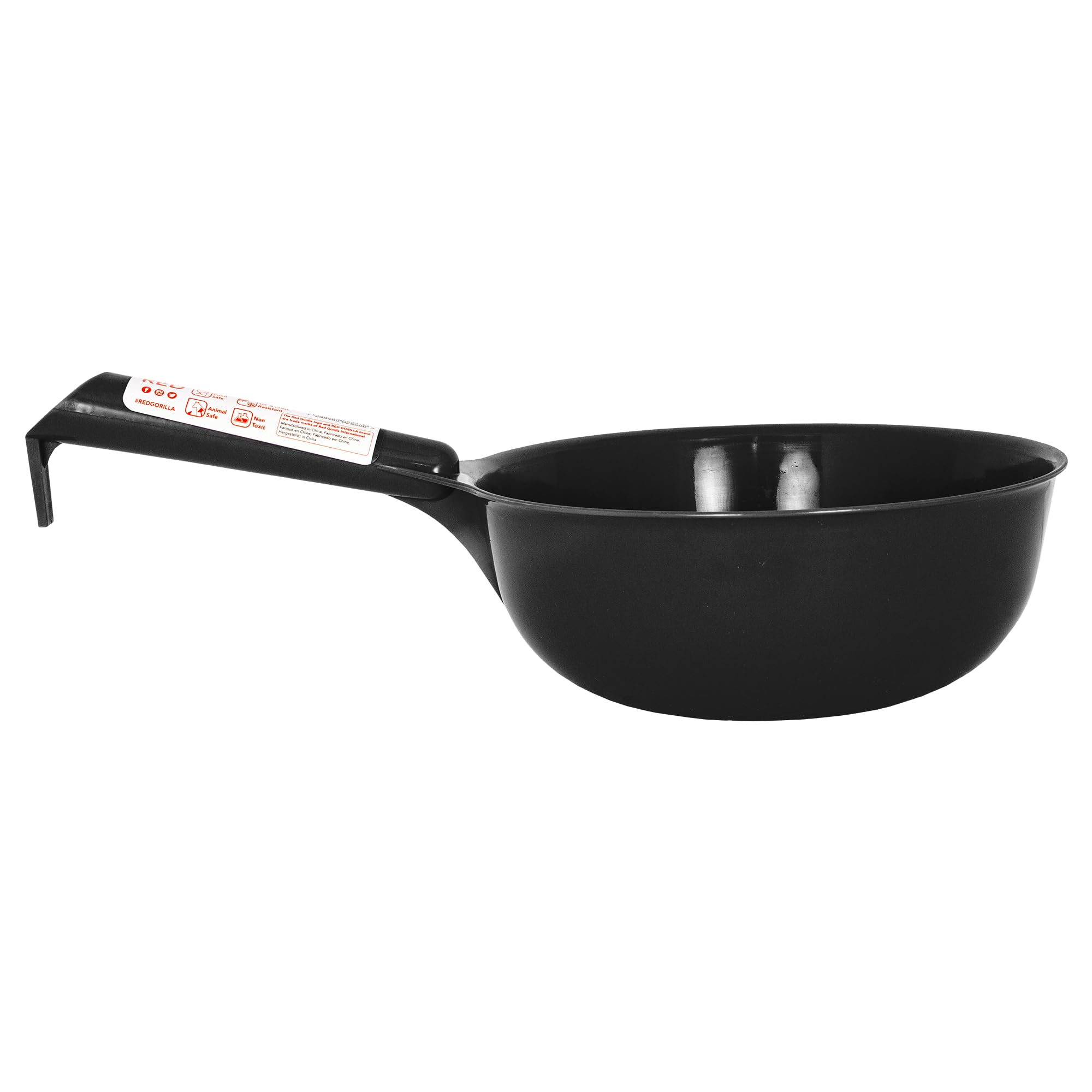 Red Gorilla Horse Feed Scoop (Black)