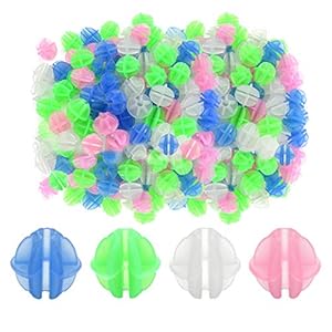 Bike Spoke Beads Glow in The Dark That Make Noise- Plastic