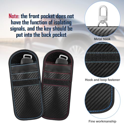 Tallew-Faraday-Key-Fob-Protector-4-Pack-Mini-Faraday-Bags-for-Key-Fob-Car-Security-Anti-Theft-Signal-RFID-Blocker-Protection-Blocking-Pouch-Red-and-Green