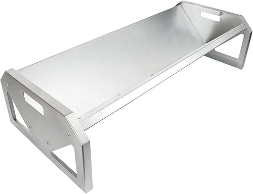 Solution4Patio - Comedero portátil de acero galvanizado de 45 pulgadas de largo, alimentador resistente de gran capacidad, fácil de limpiar, para