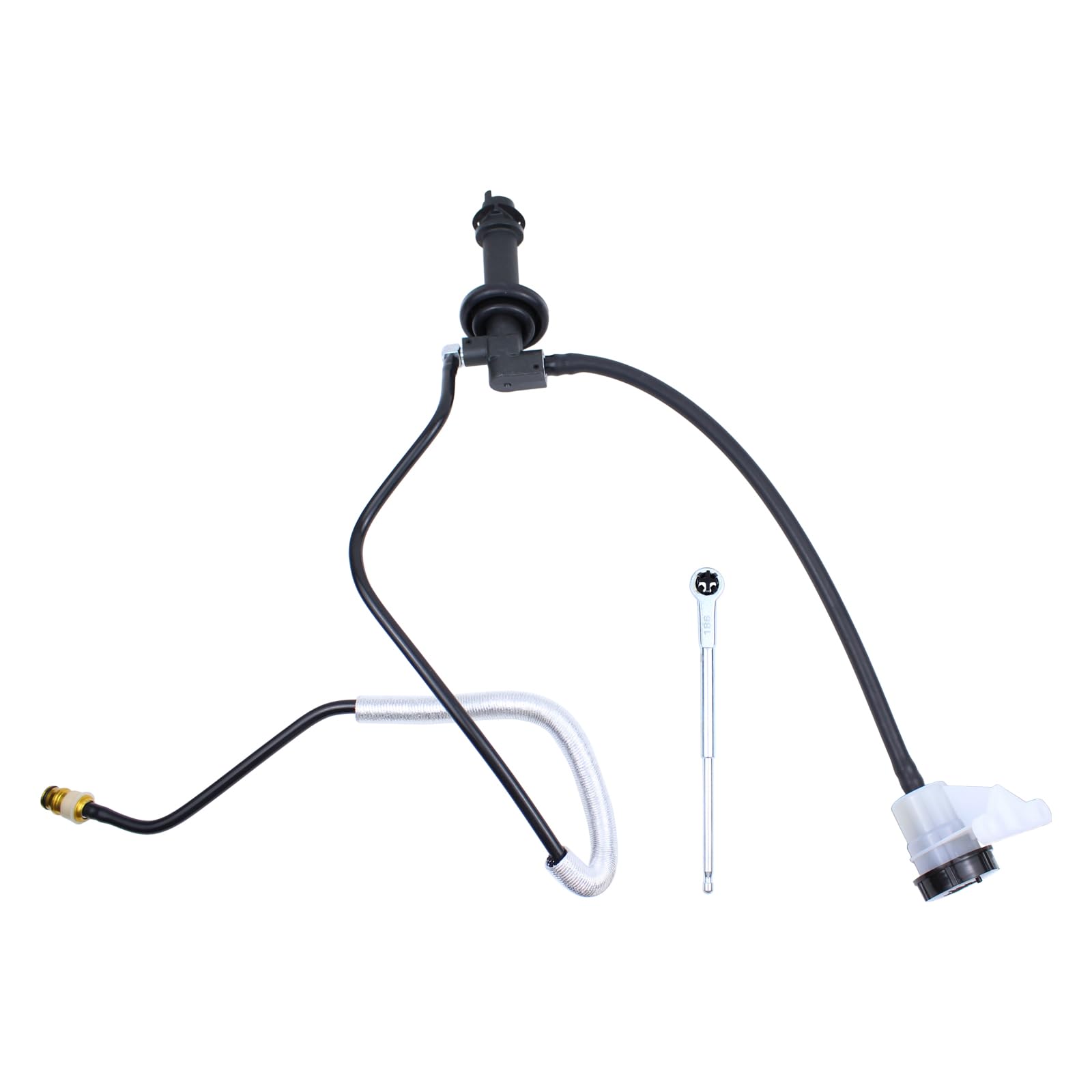 Amazon.com: NewYall Clutch Master Cylinder Assembly and Line Rod