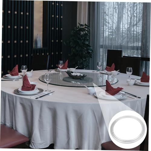 Support pivotant pour table à manger ronde avec base rotative aluminium - 7
