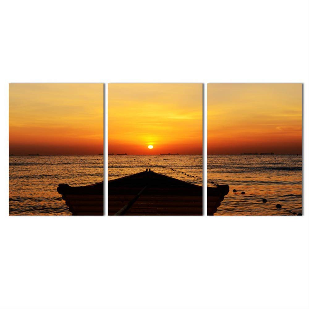 Impression sur toile HD grand format paysage marin avec cadre moderne