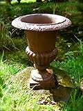 Material: Gusseisen Antikas - Pflanzschale, großer französischer Pflanzkübel, Pflanzgefäß, Blumenamphore