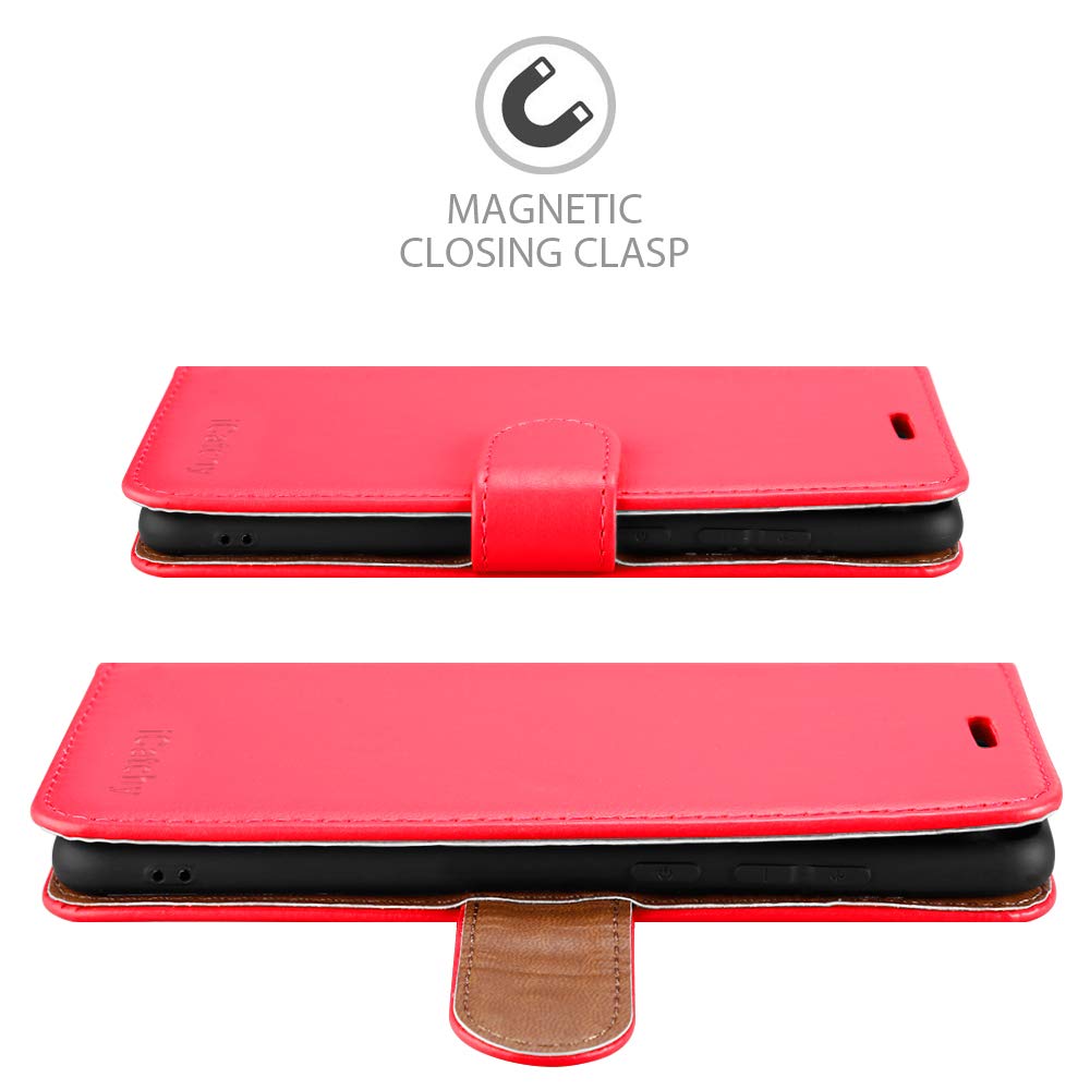 Cover Per Honor 20E, Case Portafoglio Custodia in Pelle Guscio Telefono Chiusura Magnetica per Honor 20E