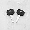 ECSiNG 5PCS 14603 Ignition Starter Keys Compatible with New Holland Tractor Compatible with JCB Fastrac Tractor Heavy Equipment Construction Machinery Key #4