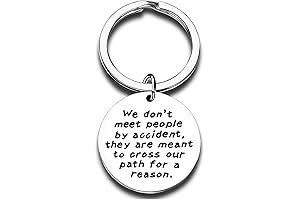 Thoughtful Going Away Gift Keychain for Colleagues Men