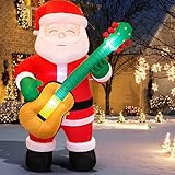 🎅 -Warme Spitze 2: Wir haben festgestellt, dass es drinnen nicht fest steht. Einer der Hauptgründe dafür ist, dass der Sandsack im Fußbereich möglicherweise nicht richtig eingestellt wurde. Um dieses Problem zu beheben, achten Sie bitte darauf, den Sandsack vollständig zu lösen. Es ist im Fußbereich genäht, so dass Sie den aufblasbaren Weihnachtsmann sanft schütteln können, um den Sandsack zu lösen und seine Position neu einzustellen. Einmal fertig, sollte es stabil stehen.