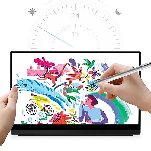 Image of Travel Screen 4K IPS HD Touch Screen 15.6 Inch Cell Phone Laptop External Expansion Screen Office Portable Monitor Gaming