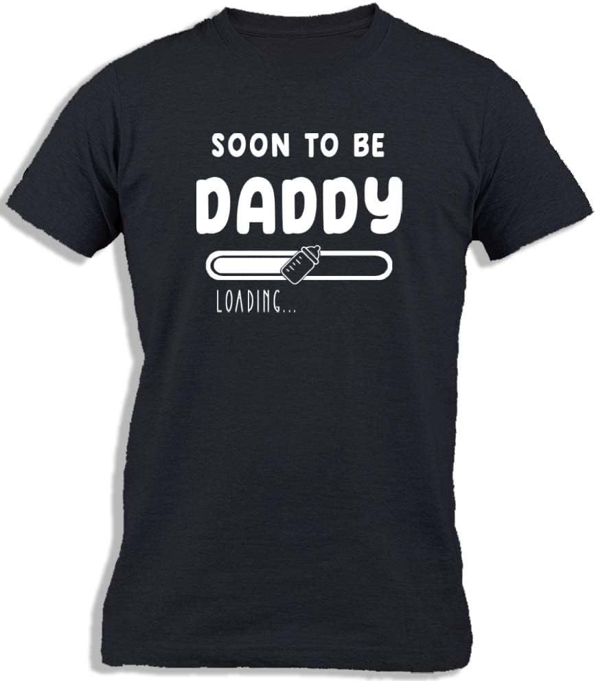 Ay Cabron™ Funny Soon to Be Daddy | New Dad To Be | New Father To Be | Daddy Loading It's A Boy To Be Cotton T-Shirt For Men