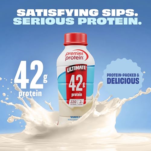 Image of Premier Protein ULTIMATE 42g High Protein Shake, Vanilla, 4 Pack