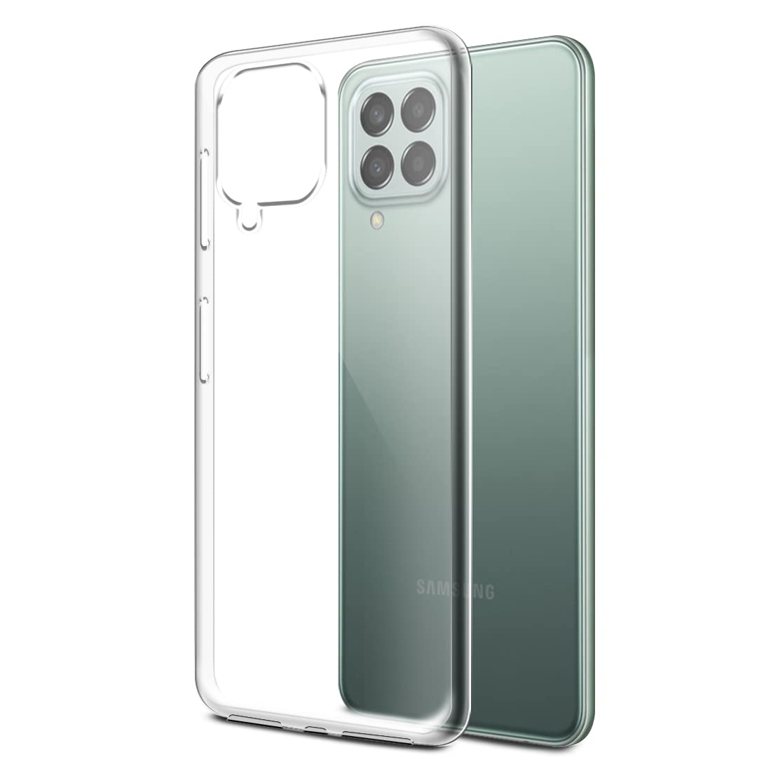 Fashionury Soft Silicone Transparent Mobile Back Cover for Samsung Galaxy M33 5G -(Transparent) (B09XQS5LQF) Amazon Price History, Amazon Price Tracker