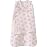 HALO 100% Cotton Sleepsack Swaddle, 3-Way Adjustable Wearable Blanket, TOG 1.5, Watercolor Rose Toss Blush, Small, 3-6 Months