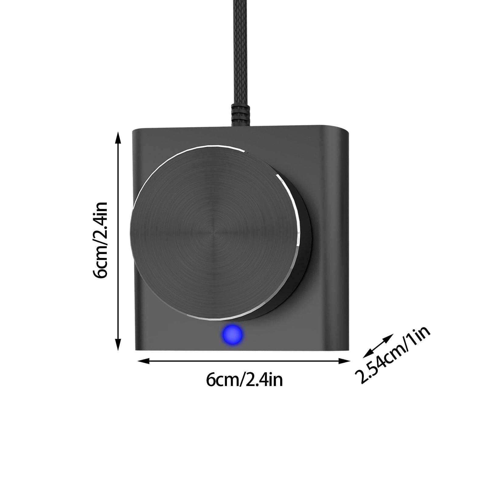 USB Volume Draaiknop - Onmiddellijke Antislip