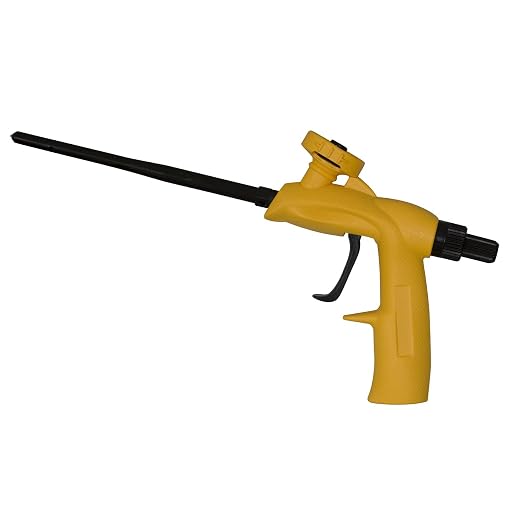 SIKA - Expanding foam gun - Compatible with SikaBoom spray range - Lightweight and handy - Yellow