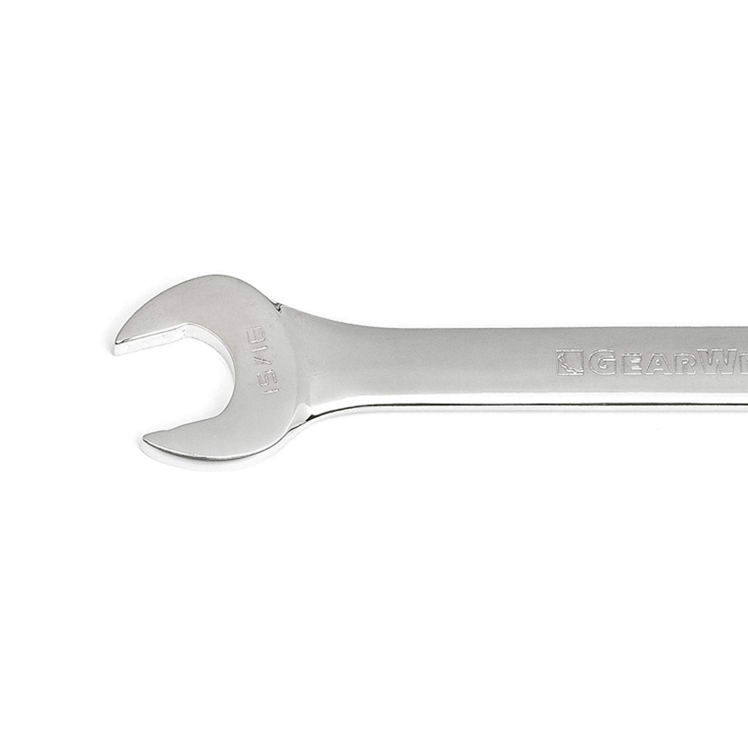 GEARWRENCH 12 Pt. Long Pattern Combination Wrench, 15/16" - 81663, Silver - Image 4